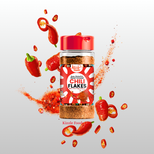 KizzleFoods Chili Flakes, 1.3oz