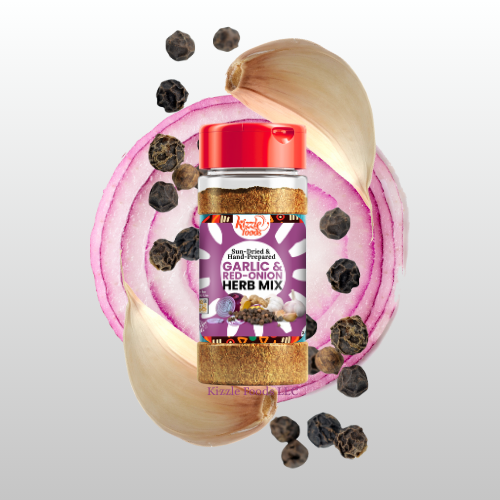 KizzleFoods Garlic & Red-Onion Herb Mix, 2.3oz