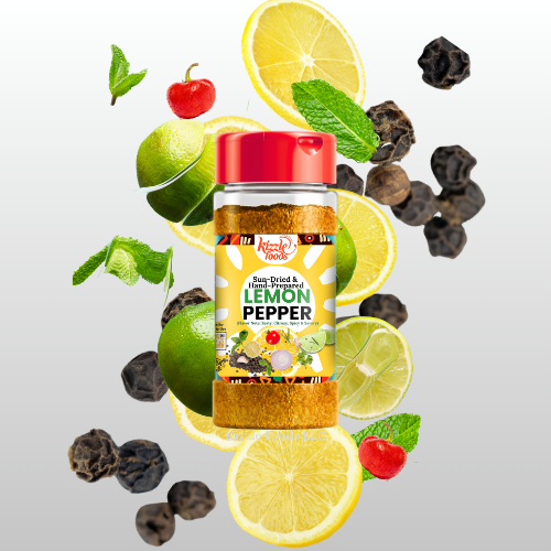 KizzleFoods Lemon Pepper, 1.9oz