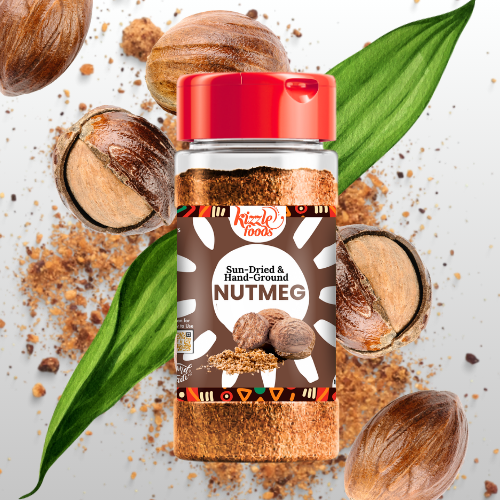 KizzleFoods Ground Nutmeg, 2.3oz