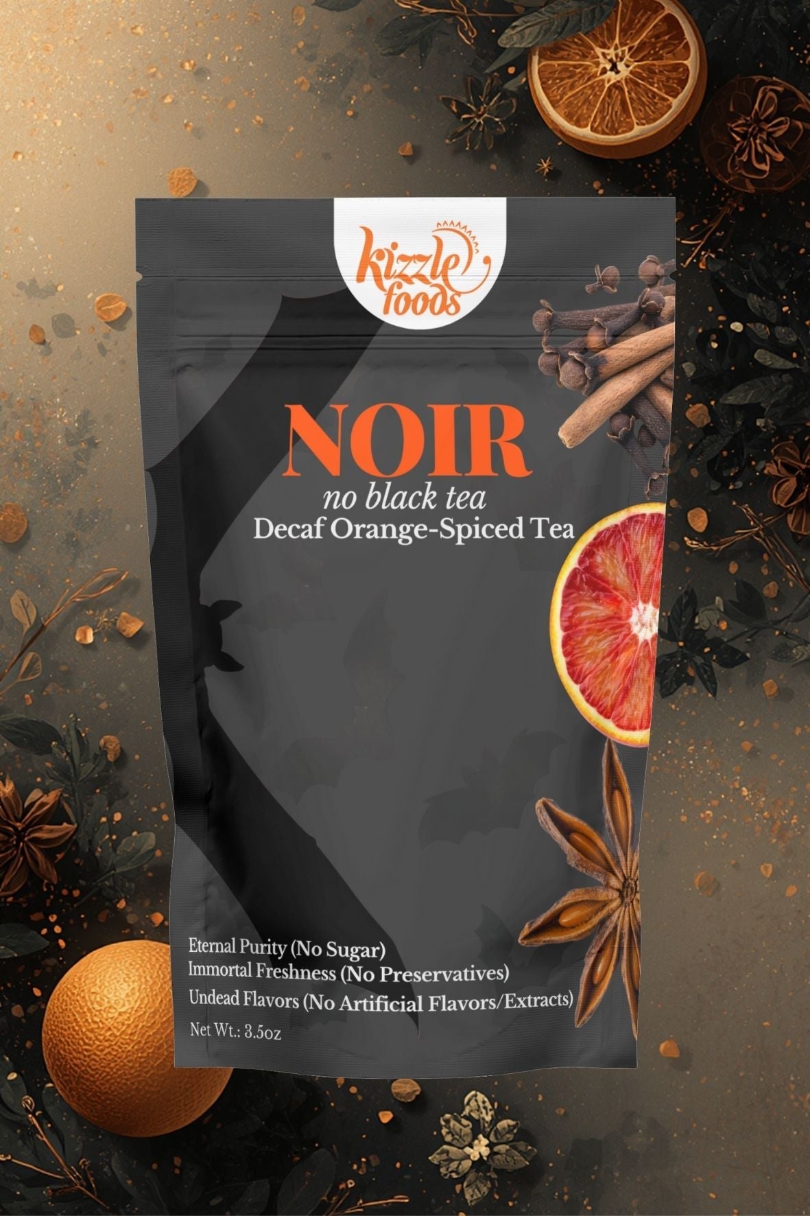 KizzleFoods NOIR (not black tea)