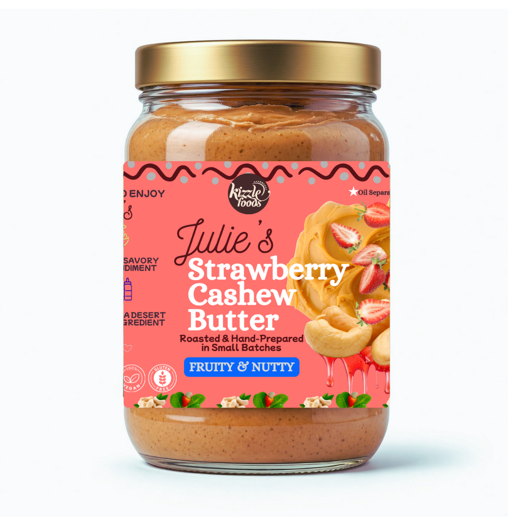 Julie’s Strawberry Cashew Butter