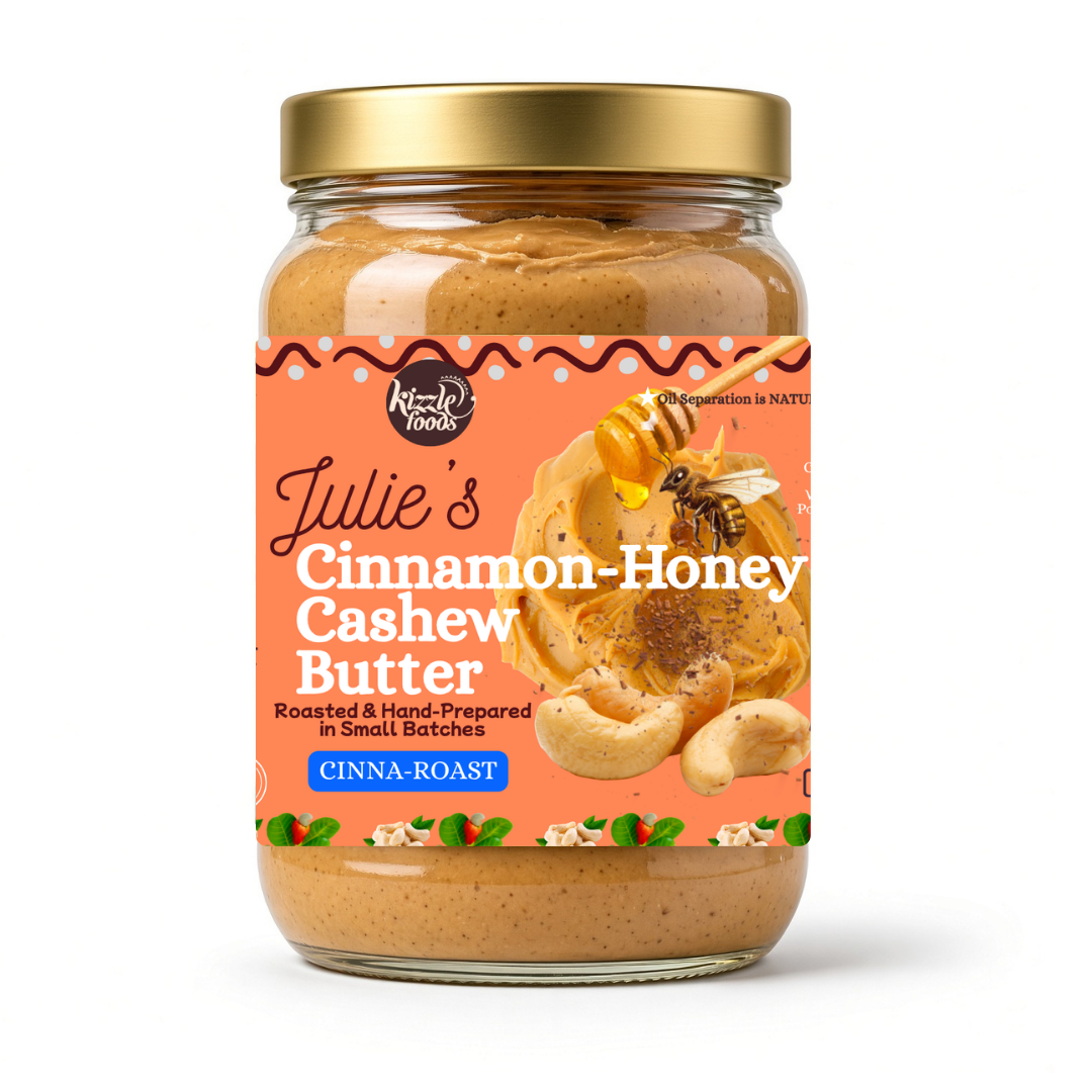 Julie’s Cinnamon-Honey Cashew Butter