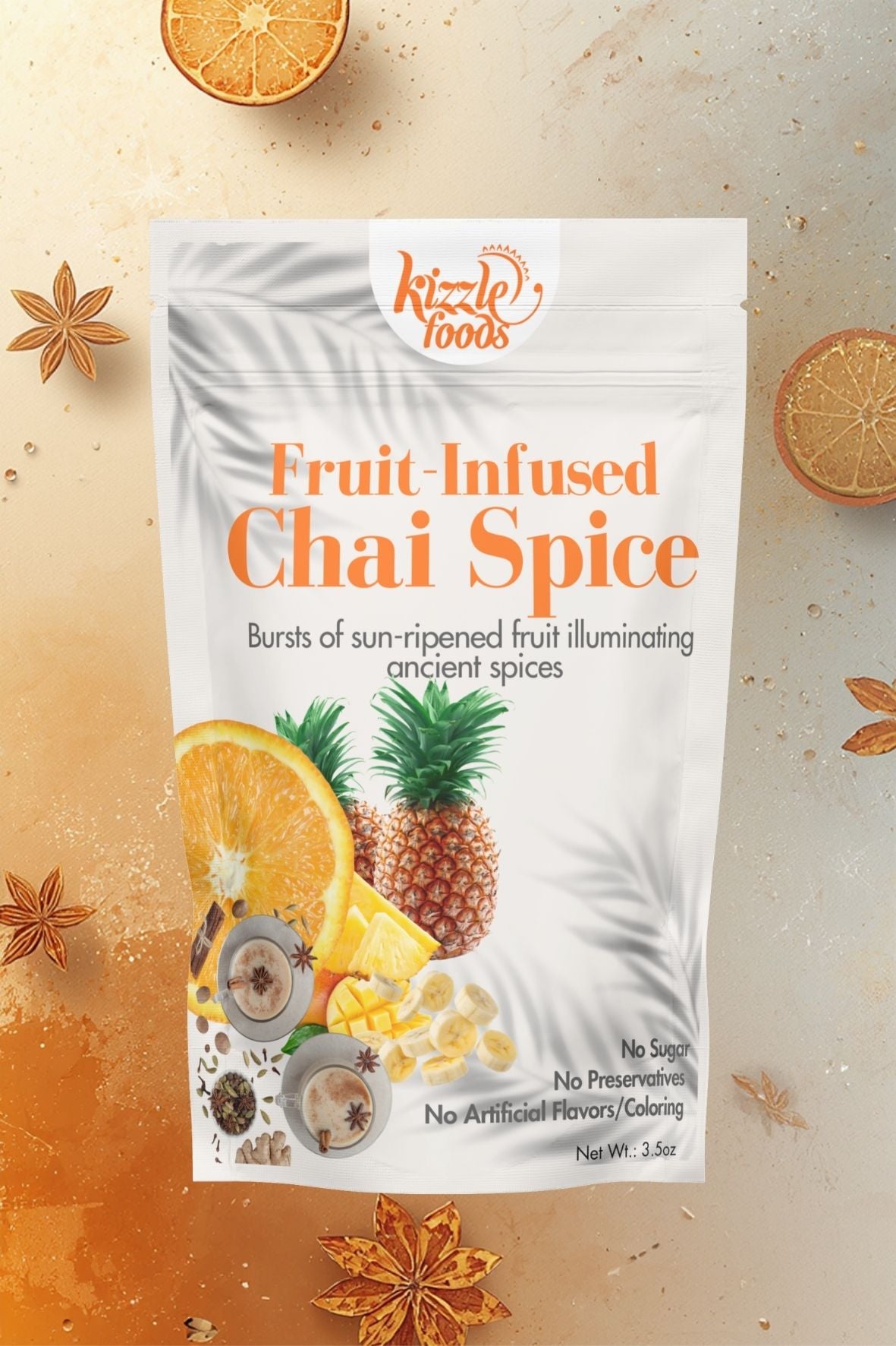 KizzleFoods Fruit-Infused Chai Spice